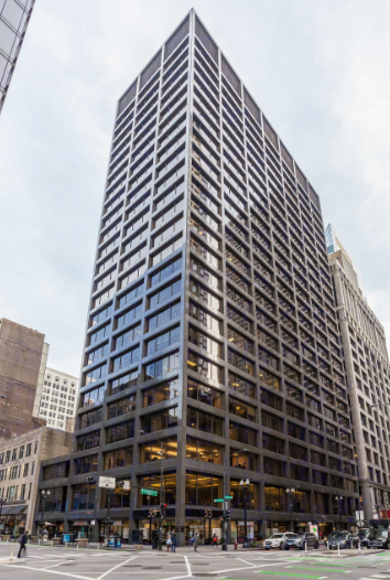 Exterior of Chicago site building Exterior of Chicago site building