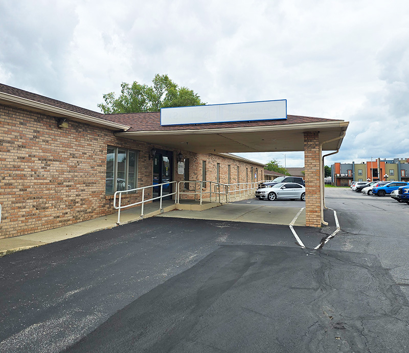 Exterior of Evansville site Evansville-Indiana-Trialmed-clinic