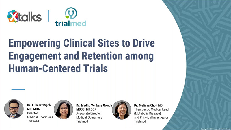 Empowering clinical sites to drive engagement and retention among human-centered trials